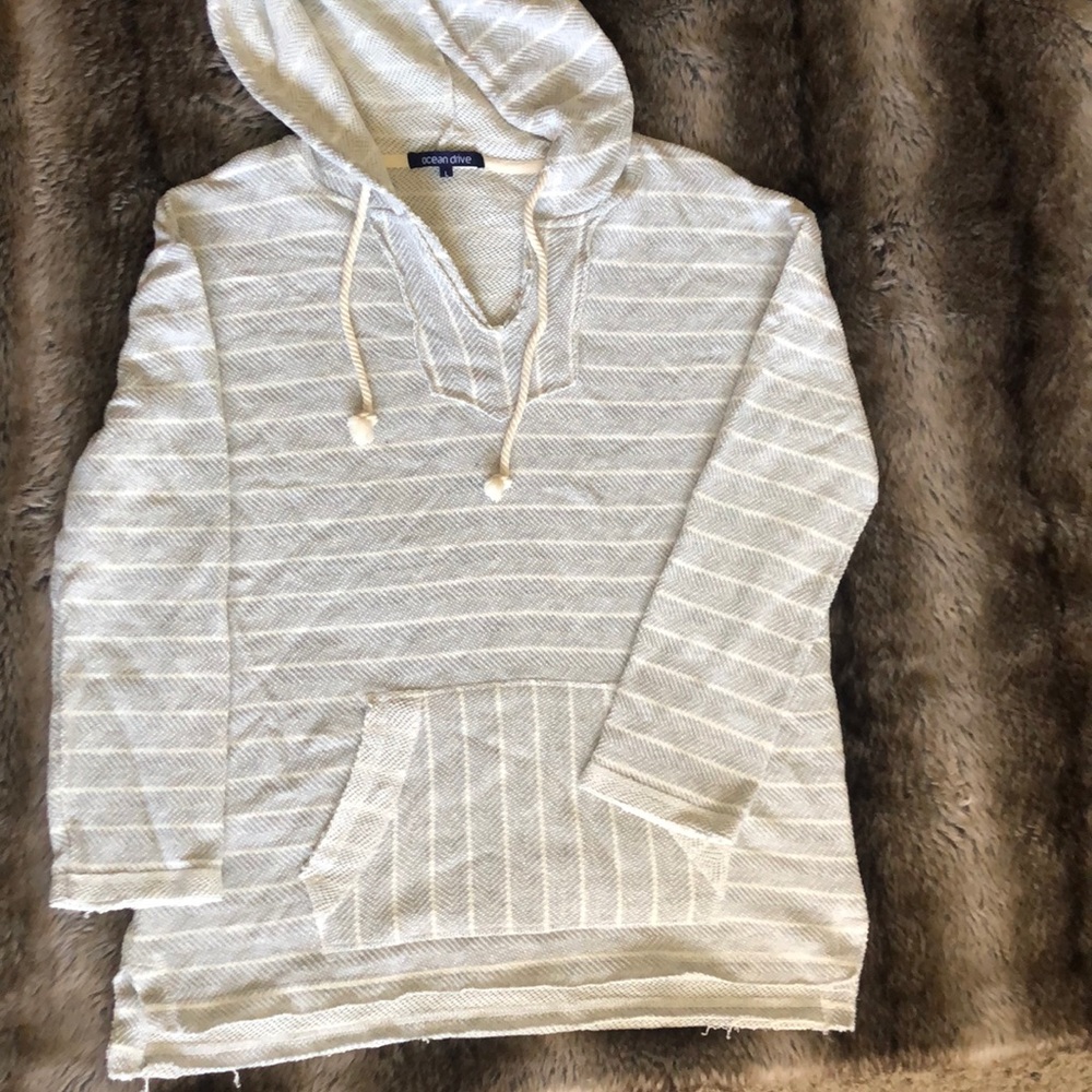 Lightweight linen bonfire hoodie